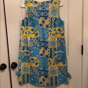 VINTAGE • LILLY PULITZER • Patchwork Shift Dress